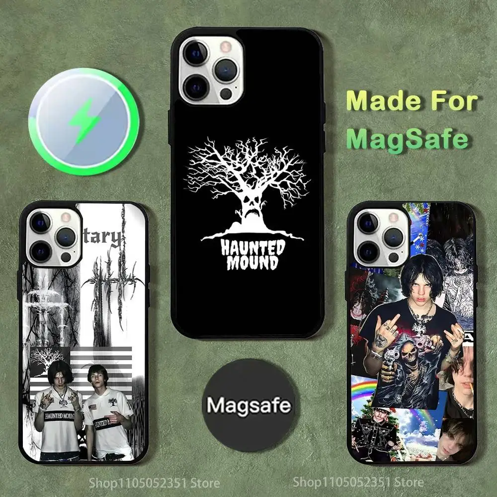 

S-Sematary Haunted Mound Phone Case For iPhone 16,15,14,13,12,11,Pro,Max,Plus,Mini,SE4,E Magnetic Magsafe Wireless Charging