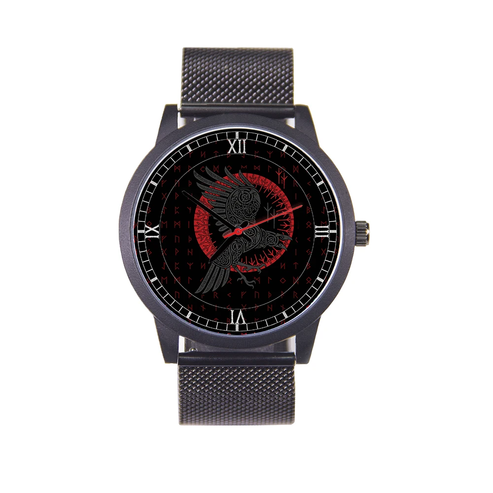 

Мужские наручные часы Мужские часы Автоматические часы для мужчин Hawk Роскошные часы с ремешком из натуральной кожи Браслет из нержавеющей стали Тотем