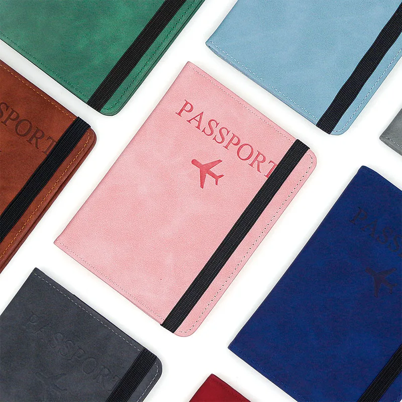 Travel Essential Passport Holder New Passport Book Holders Travel Accessories/Passport Pouch Wallet Cover Case for Men/Women