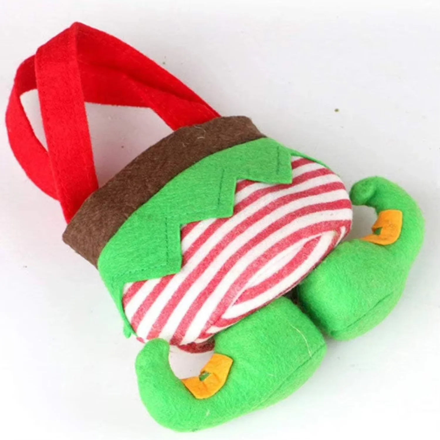 21cm elf -woven fabrics Candy Bag Christmas Decorations For  Christmas Bag Cute Kids Gift