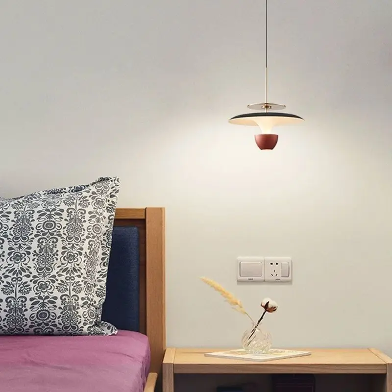 

Bedside chandelier minimalist retro chandelier new Internet celebrity bar dining room living room bedroom bedside chandelier