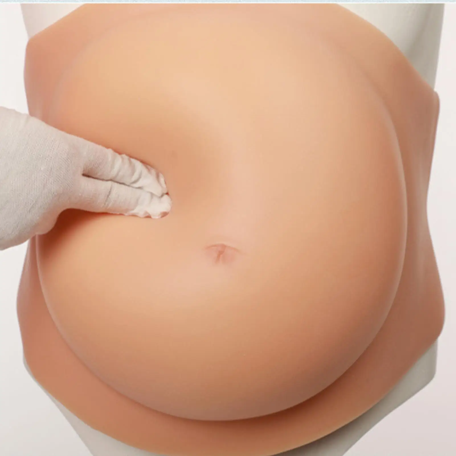 Fake Pregnant Belly Prank Gags Props Prank Silicone Pregnant Belly For Party Home Role Play Cosplay Photography Stage