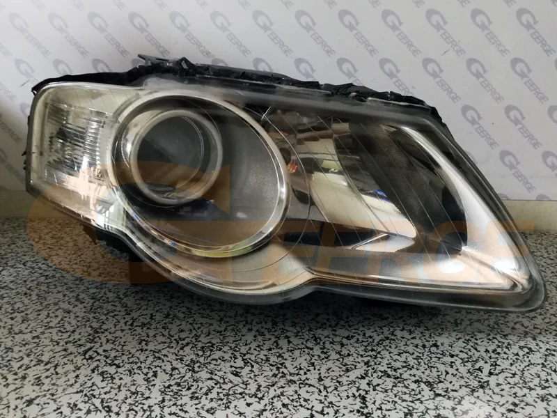 Excellent Ultra Bright CCFL Angel Eyes Halo Rings Kit Light For Volkswagen VW Passat B6 Magotan 2005-2010