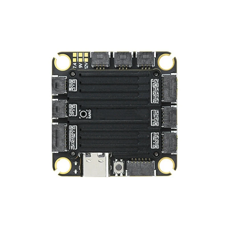 H7 PRO Flight Controller CNC Aluminum Shell, 4-12S, Multi-Channel BEC Ideal For RC FPV Drones