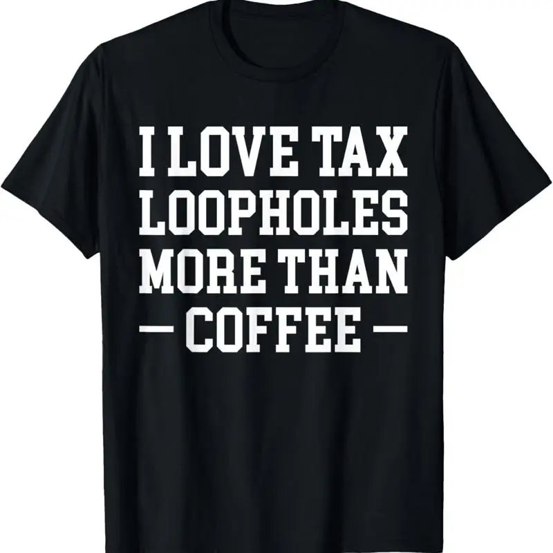 Футболка I Love Tax Loopholes Fraud Evader IRS
