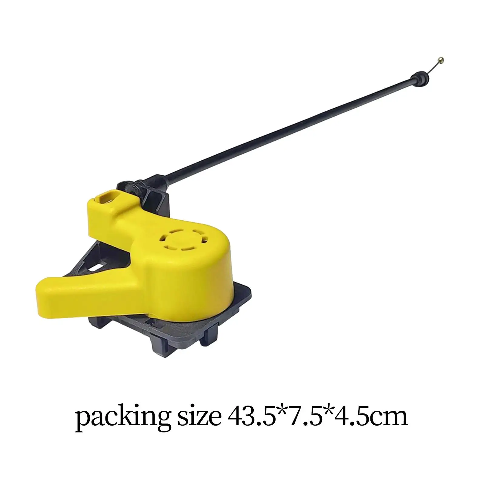 Hood Latch Release Pull Handle Cable Lever Auto Exterior Parts Replaces Easy to Install CV6Z16A770A for Ford Focus 12-16