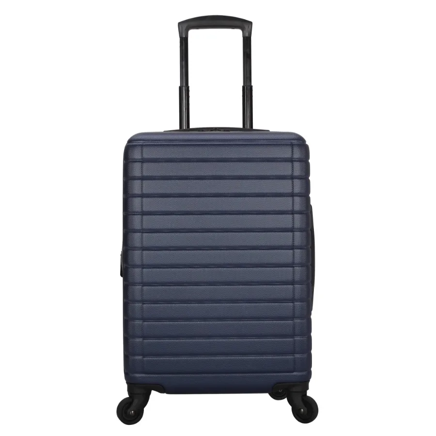 

Protégé Vacationer 20-inch Carry-on Expandable Hardside Luggage Suitcase With 360-Spinner Wheels and Divider Pockets Navy Cove
