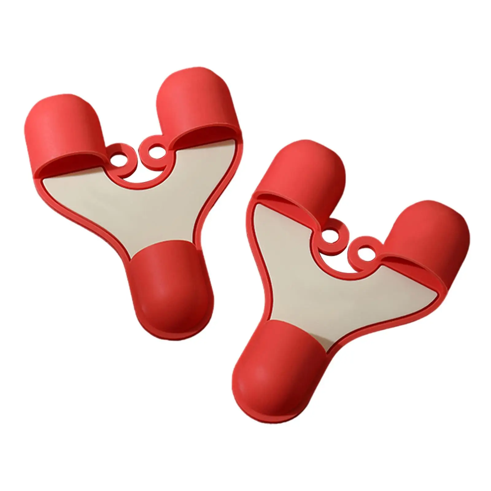 Multipurpose Heat Resistant Silicone Clamp for Kitchen Pan Pot Retriever Gripper Bowl Holder Tool Nonslip Dish Clip Tongs