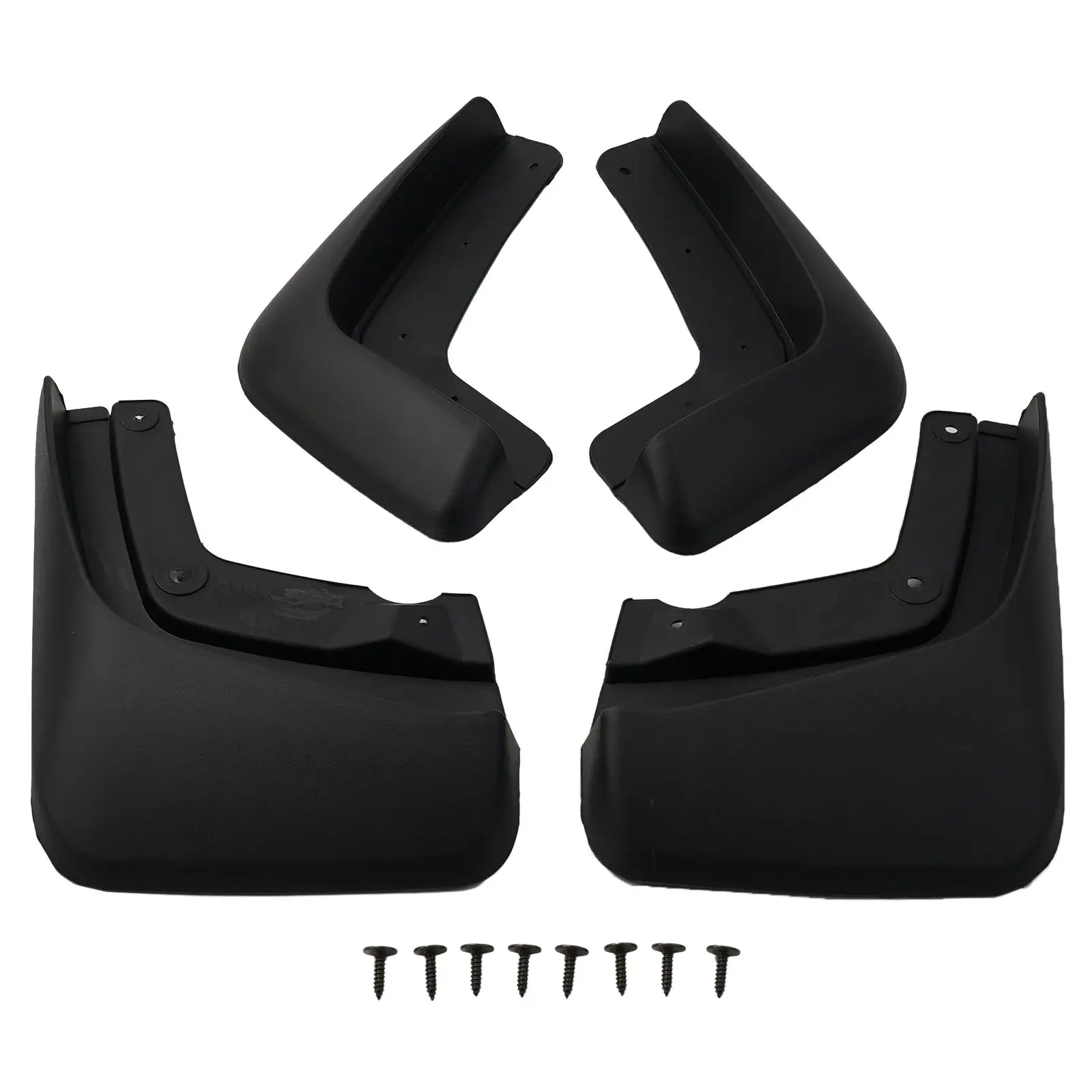 

New Black Plastic Car Front Rear Fenders For Volvo XC90 2005-2014 Mud Flaps Splash Guards Exterior Parts Mudguards