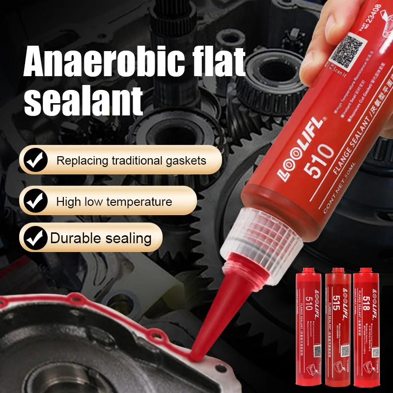 Car Red Sealant Silicone Rubber Waterproof High Temperature Resistant Automotive Gasket Sealant for Car Motorcycle Engine Seal