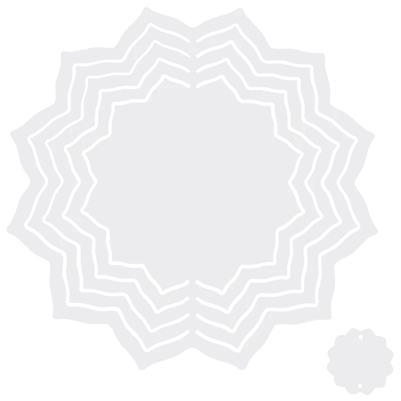 2er Pack 8 Zoll DIY Handwerk Ornamente wind betriebene kinetische Skulptur, doppelseitige Sublimation Winds pinner