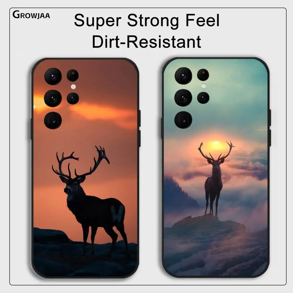 

Deer Hunting Camo phone case for Samsung Galaxy S25 S24 S22 S23 Ultra S21 S20 Plus 5G