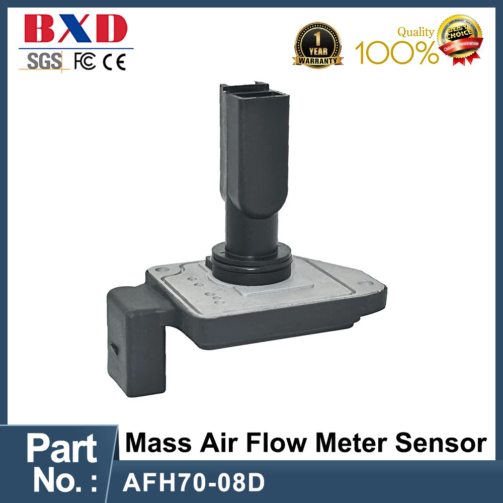 1PCS AFH70-08D 078133471E AFH7008D MAF Mass Air Flow Meter Sensor For Audi A4 A6 A8, SKODA Superb, VW Passat Variant