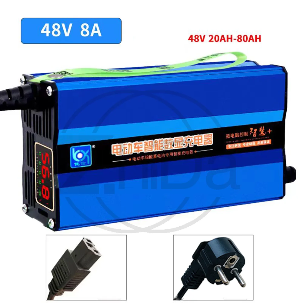 

Multi - Voltage Lead - Acid Battery Charger for Supermarket Equipment 12V 24V 36V 48V 60V 72V 5A 8A 10A 12A
