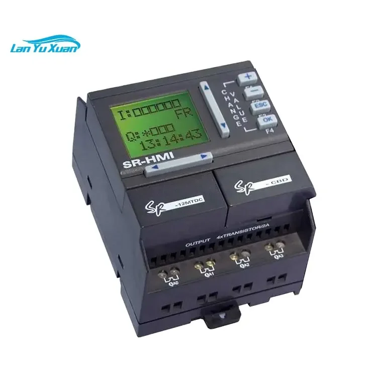 

SR-12MTDC PLC controller for air compressor micro plc programmable logic controller