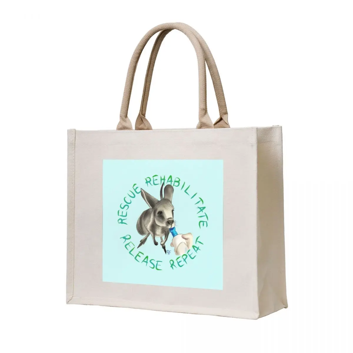 

Baby Kangaroo rescue Tote Bag shopper bag women canvas shopper bag women Handbags