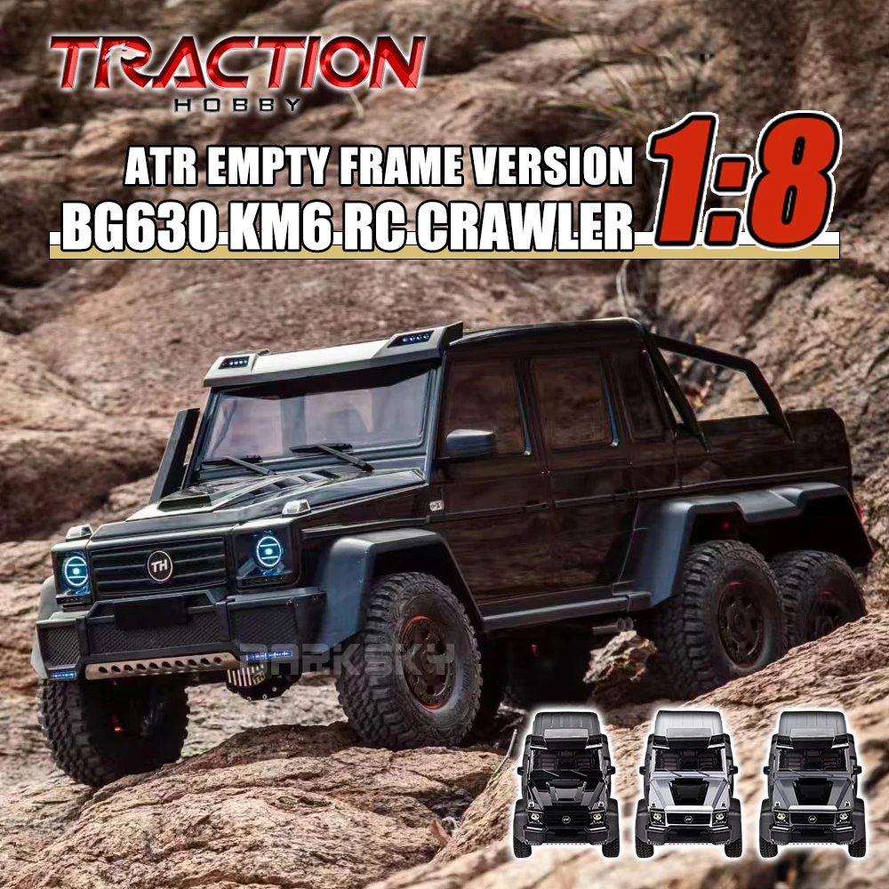 

TRACTION HOBBY B-G630 KM6 ATR Версия с пустой рамой RC Гусеничный 1/8 Электрический пульт дистанционного управления Модель автомобиля Взрослые детские игрушки