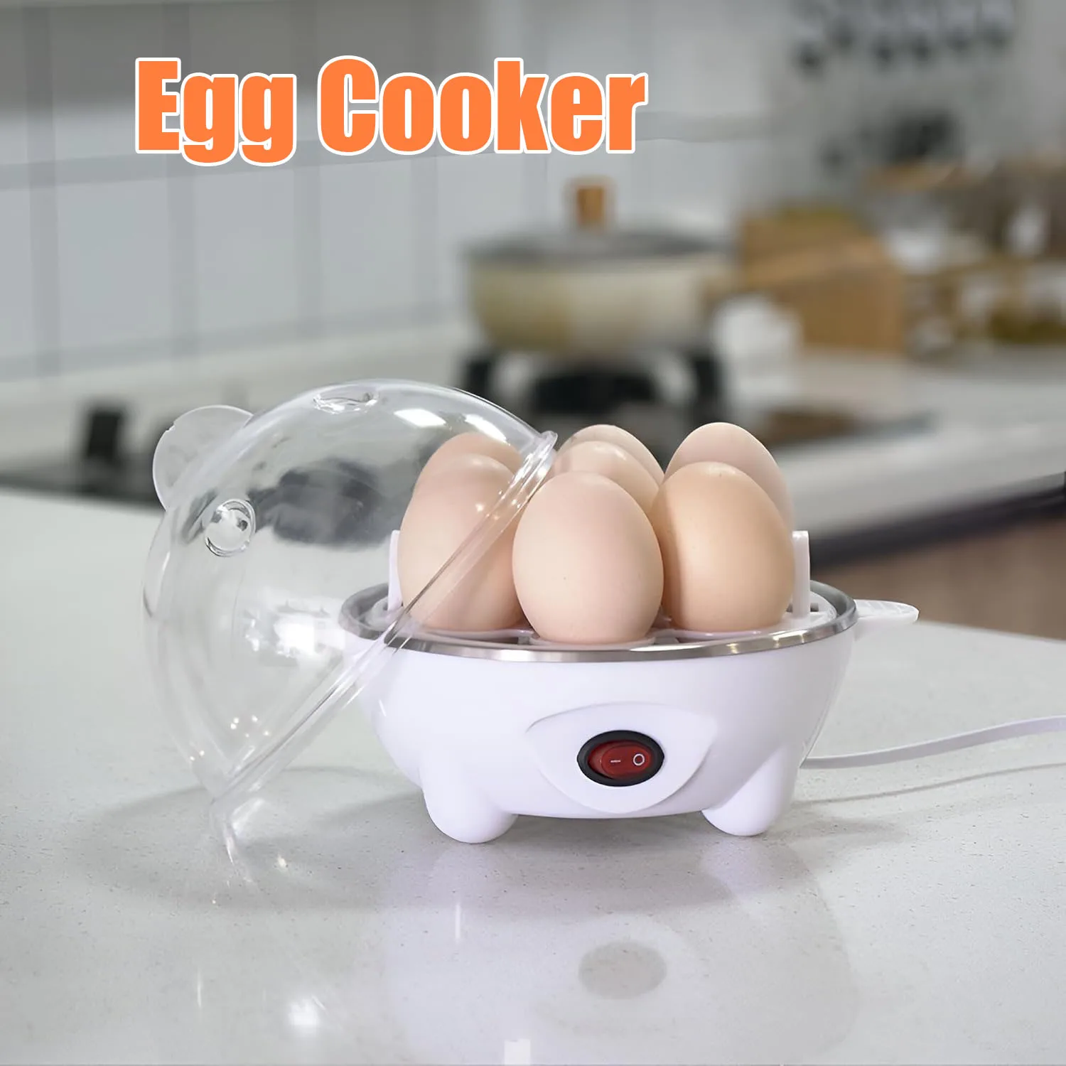 Mini multifunctional double-layer steamed corn and egg steamer for lazy people at home, breakfast artifact egg cooker