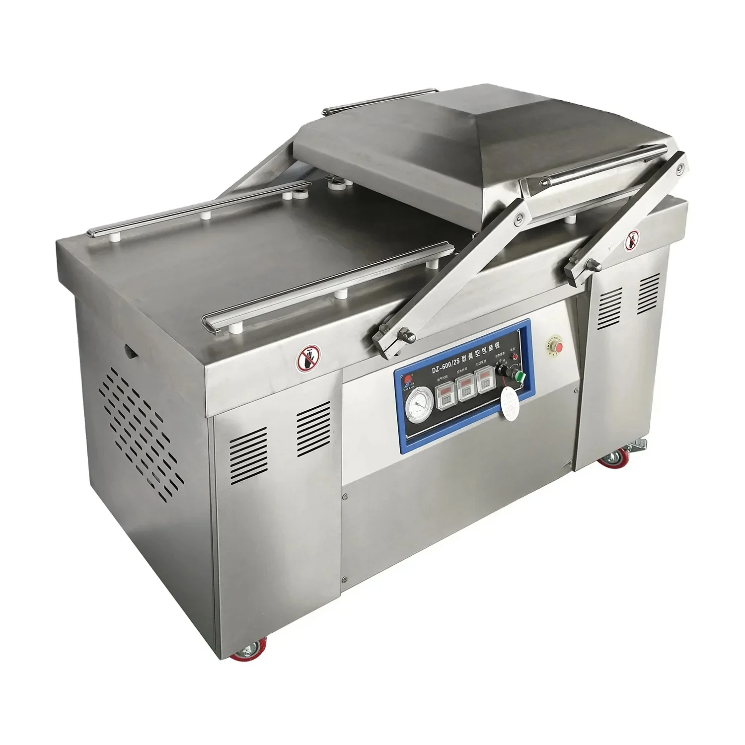 DZ-500 Venta directa de fábrica Máquina de envasado al vacío de carne y pollo Máquina de sellado de alimentos/máquina selladora al vacío