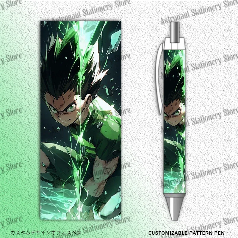 1/4PCS GON FREECSS Popular Anime Two-dimensional Peripheral Character Customization Press Gel Pen Cool Aesthetic Stationery