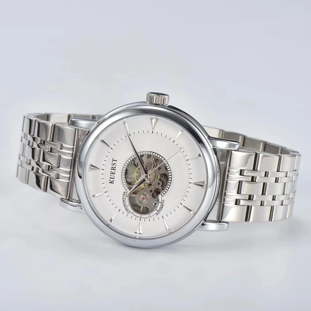 Gentlemen daily watch Water proof watches Mechanical watch for guys skeleton visible watch