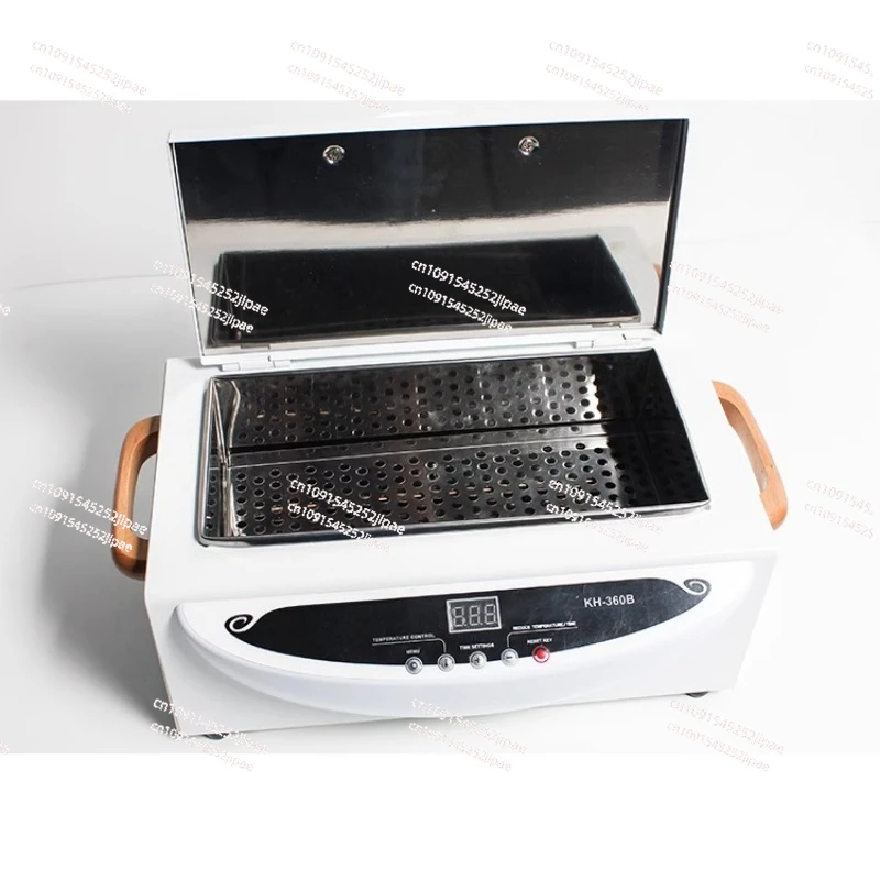 Nail Tool Sterilizers Carbinet High Temperature Disinfection with LCD Manicure Salon Hairdressing Tool Equipment