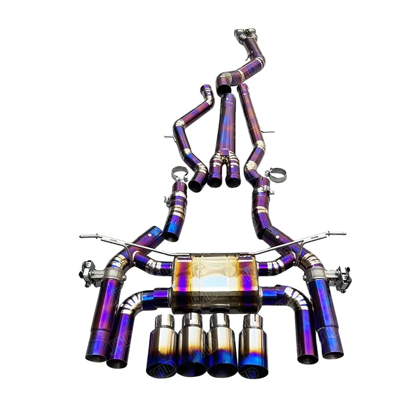 

JTLD Titanium Alloy Exhaust Catback For BMW M3 M4 G80 G82 S58 Exhaust Tuning