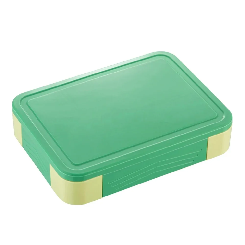 Lunchbox für Kinder, versiegelte Obstsalatboxen mit Fächern, auslaufsichere Bento-Box, Mikrowellenheizung für Arbeiter, Studenten
