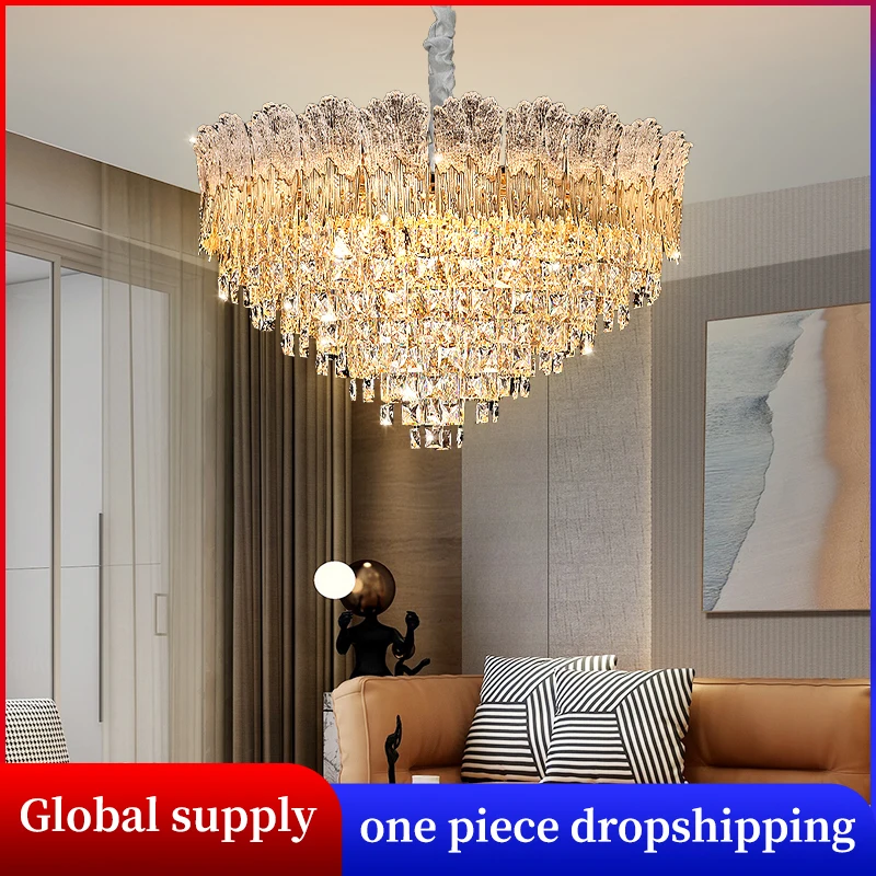 

Dining Room Hanging Lights Nordic Ceiling Chandeliers for the Living Room Crystal Chandelier Luxury Lighting Pendant Lamp Lustre