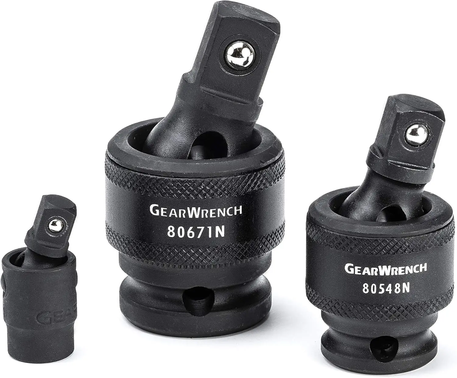 

Impact Universal-Joint Set 1/4", 3/8", 1/2" Drive for Air Electric Tools Corrosion Resistant