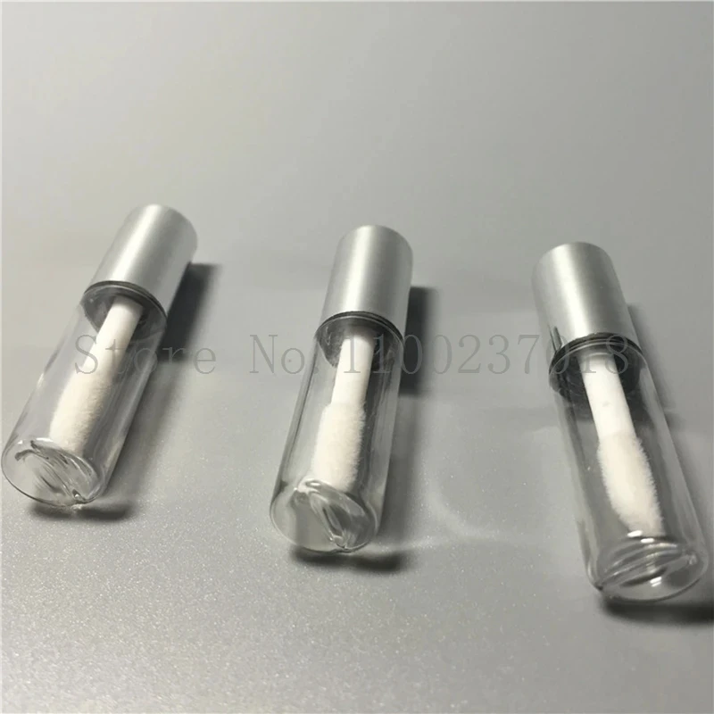 50/100/200Pcs Black Blue Silver Rose Gold  Lip Gloss Tube Cosmetic with Cap Empty Lipstick Bottle Lipgloss Sample Container