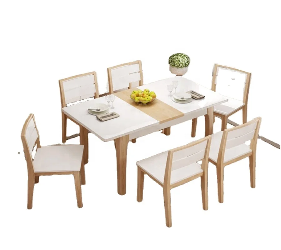 

Size Wooden Dining Table Modern Style Dining Table Set For Dining Room