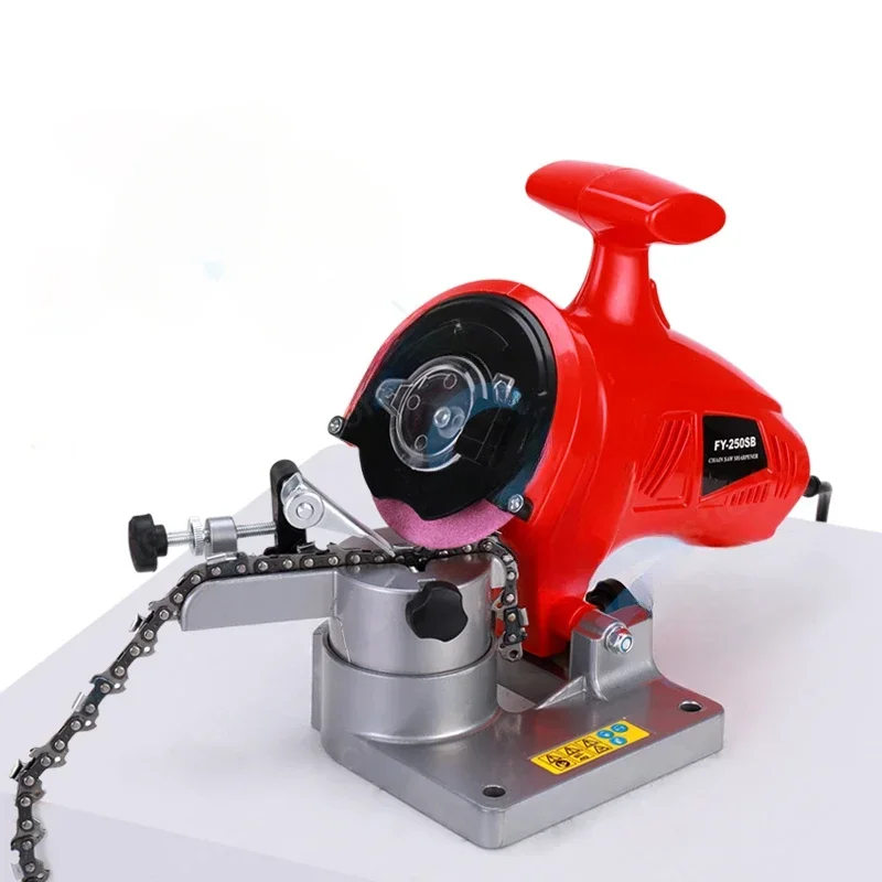 7500RPM Chain Saw Sharpener Grinding Chains Machine Portable Electric Chainsaw Sharpener Chain Saw Grinding Tool 110V/220V 250W