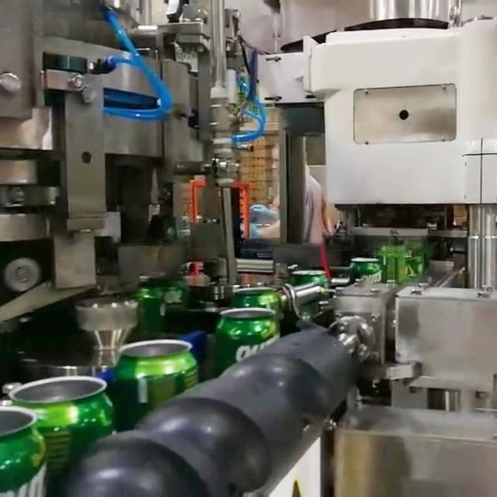 15000BPH High Output Soda Canning Plant for 250ml 330ml PET and Aluminum Cans Full Automatic Production Line view 4