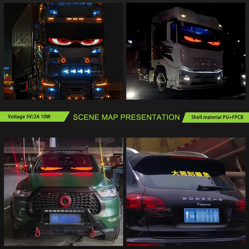 

LED matrix pixel panel DIY programmable Bluetooth app control Scroll bright advertising LED signage RGB LED car sign animation
