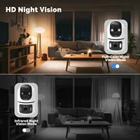 8MP Wifi Surveillance Camera Dual Lens Wireless Security PTZ IP Camera Two-Way Audio Onvif 10X Zoom Security Monitor CCTV YOOSEE 5