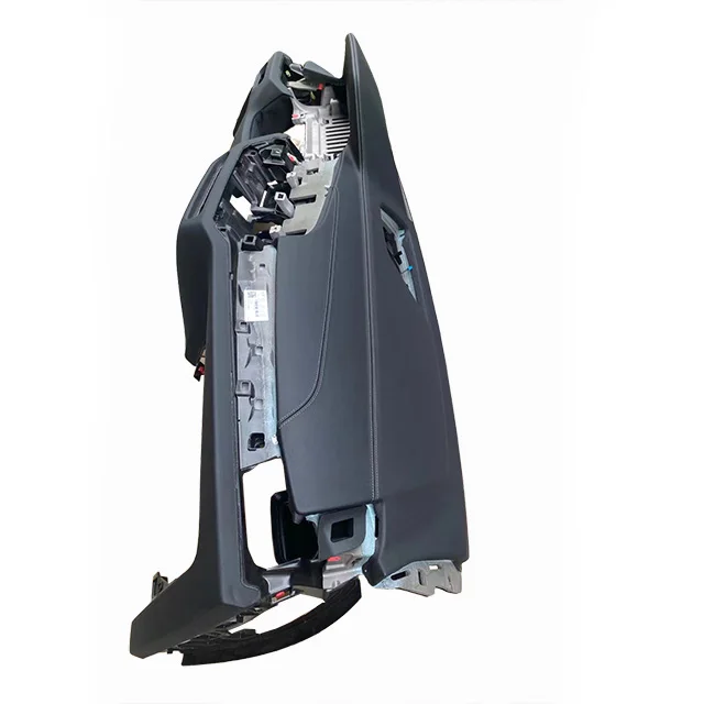 Parte interior de couro do console central da capa do painel de X5.g05 É preto