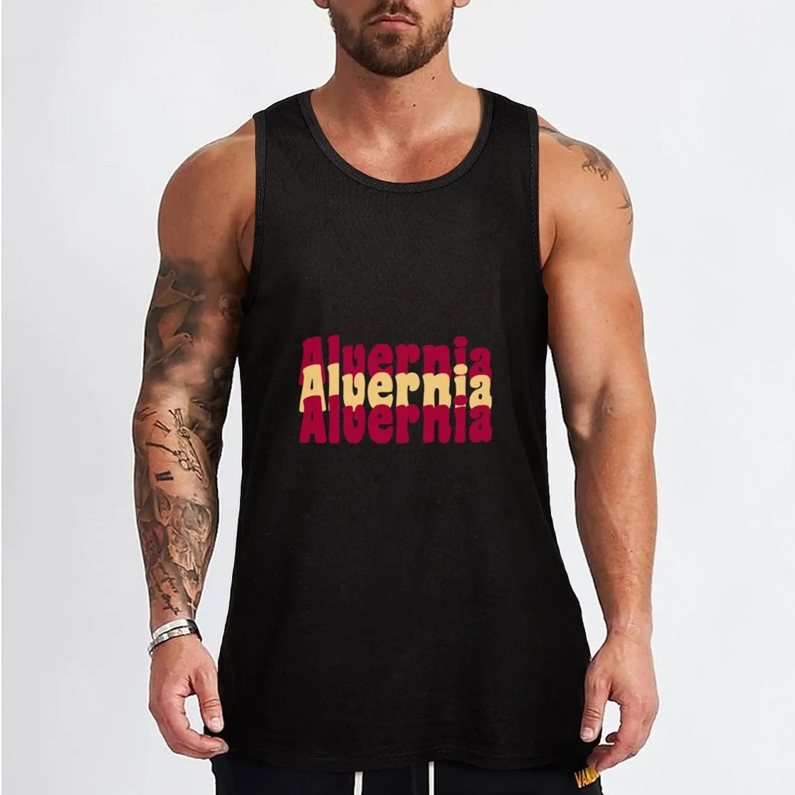 Alvernia University Tank Top best selling products bodybuilding men t-shirt gym man