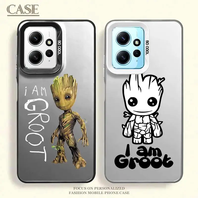 Marvel Groot Flora Colossus phone cases for Xiaomi Redmi Note 13 12 Pro 5G 11 10S 12S 12pro 10 4G 13pro funda Back Shell Cover