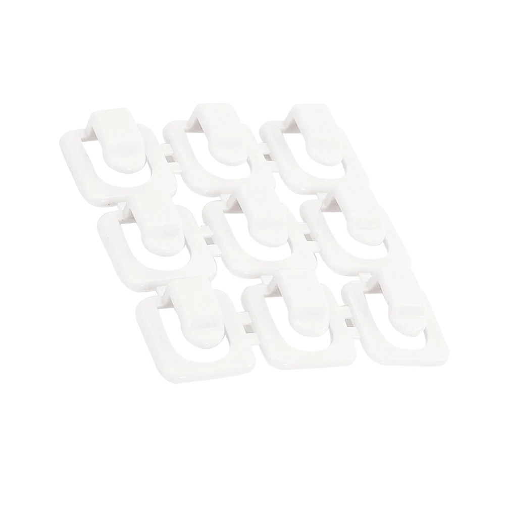 

18Pcs Cable Clip Cord Organizer Self Adhesive Strong Hold Cord Management for Desk Computer Wire Clips