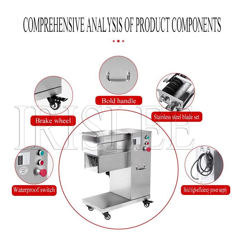 肉挽き肉カッター,業務用肉切断機,ステンレス鋼,デスクトップ