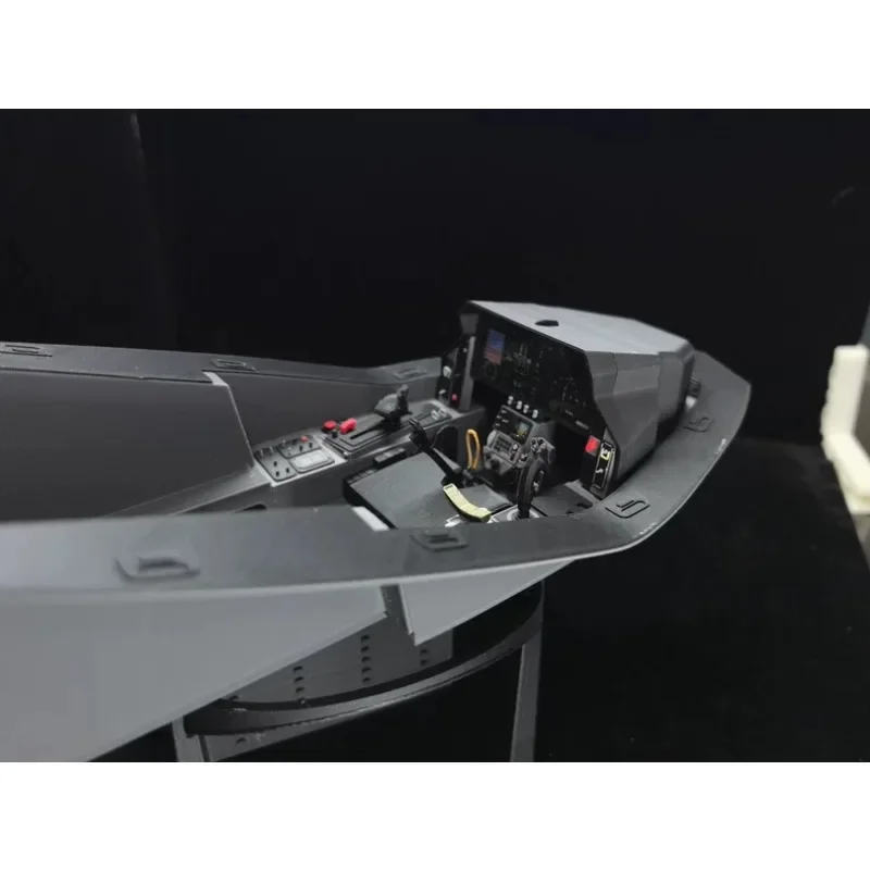 FPV Cockpit 3D Printed Dashboard Scale Interior with LED Effect for Freewing 110MM F-35 C EDF Jet RC Airplane Model Upgrade