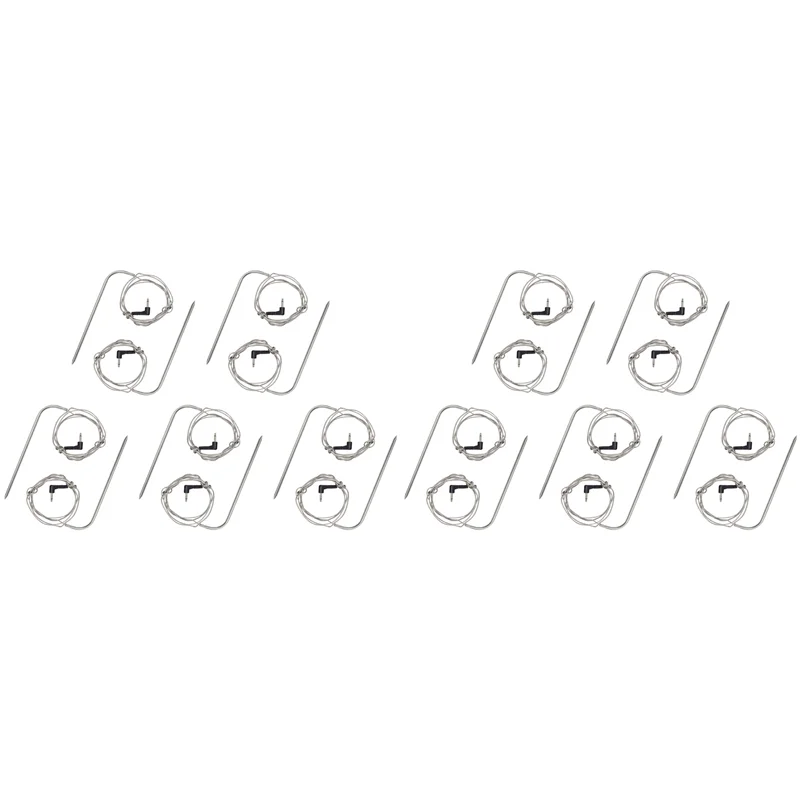 

B23B Сменный высокотемпературный зонд для мяса для грилей и курильщиков на пеллетах для грилей Pit Boss, водонепроницаемый зонд 20 шт.