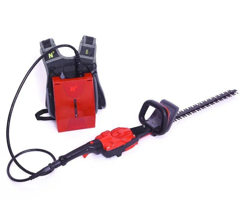 Professional Lithium Battery Electric Hedge Trimmer for Green Belt with 36V 17.4ah Electric Motor Low Weight 1130mm CN;ZHE 1.2KW