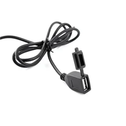 USB Charger Concealed Waterproof USB Power Supply Port Socket Charger For Motorcycle Smart Phone GPS 12V-24V Electronics Parts
