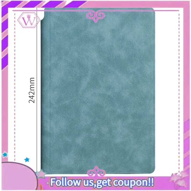 Quadro branco pequeno apagável A5 caderno de couro portátil rascunho livro escrita de couro