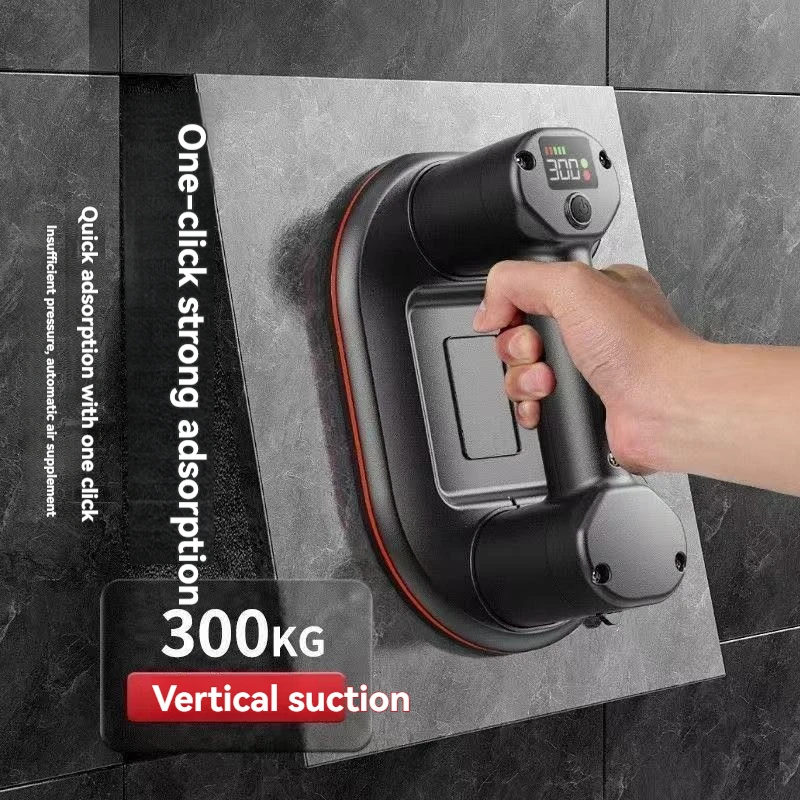 High Load Vacuum Suction Cup 300kg Bearing Capacity for Car Dent Repair Glass Lifting Heavy Duty Handling