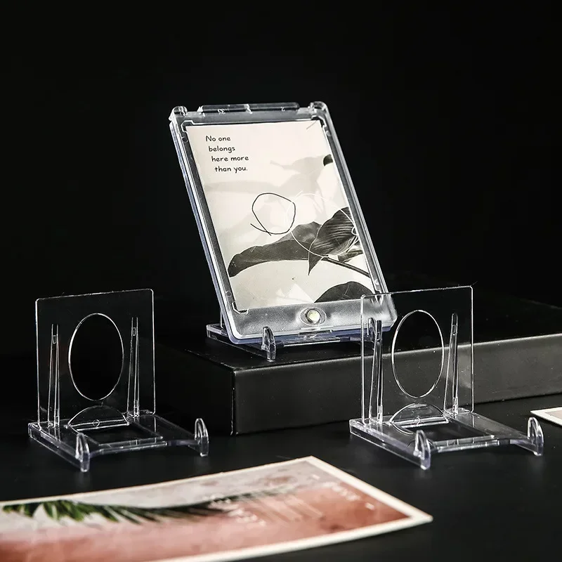 4/1PCS Display Stand Clear Acrylic Display Easels Adjustable Plastic Plate Holder Stand Picture Frames Rack Wedding Home Decor