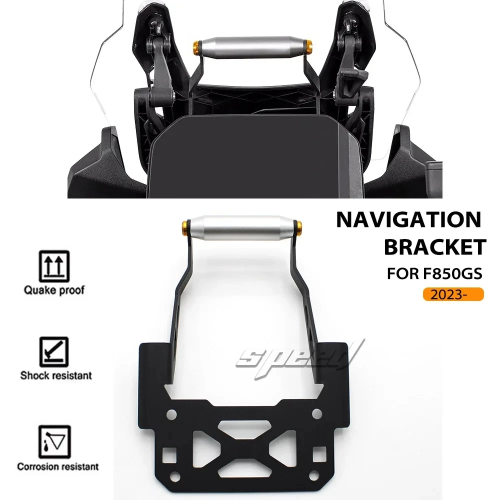 

For F900GS F850GS 2023 2024 Motorcycle Accessories Mobile Phone Navigation Mounting Bracket GPS For BMW F850GS ADV 2019-2026