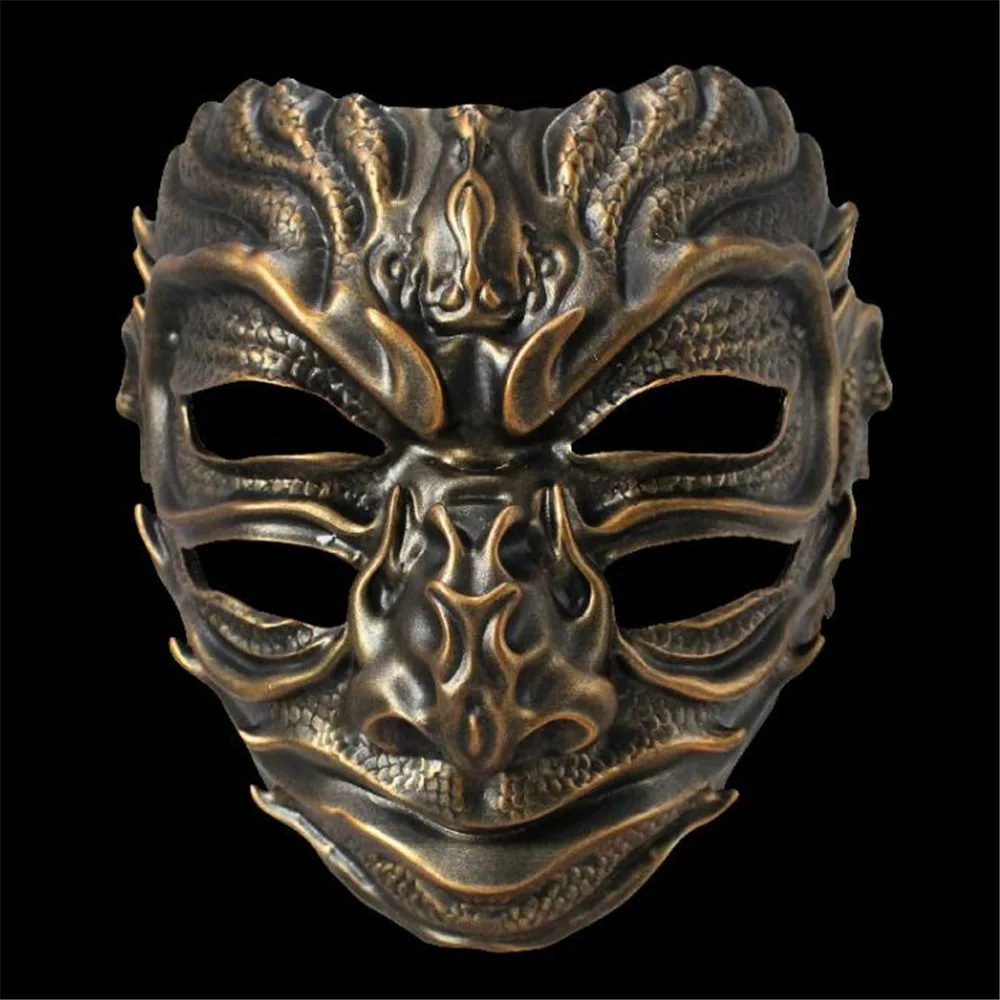 

Resin Mysterious Demon Cosplay Mask Halloween Party Game Theme Costume Mask